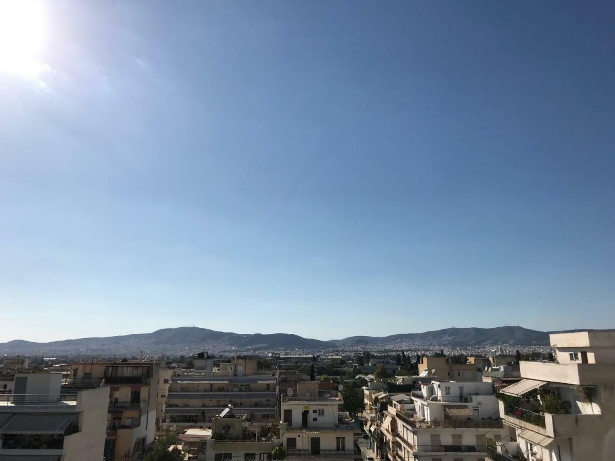 Ferienwohnung Penthouse - Center Of Athen Exterior foto